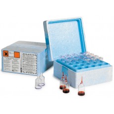 Кислород раств. (О2), 6…800 мкг/л, Indigo Carmine Method, Тест-набор HACH 2501025, (25 тестов)
