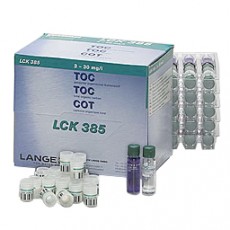Общий органический углерод (ТОС-метод продувки), 3-30 мг/л, Тест-набор LANGE LCK385, (25 тестов), Аттест.методика 3 – 30 мг/л*