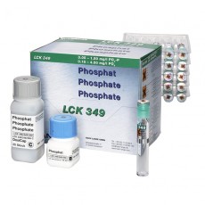 Фосфаты (PO4) / Фосфор общий (P), 0,15-4,5 мг/л/0,050 – 1,5 мг/л, Тест-набор LANGE LCK349, (25 тестов), Аттест.методика 0,015 – 0,90 мг/л/0,050 – 1,5 мг/л*