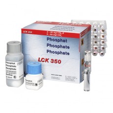Фосфаты (PO4) / Фосфор общий (P), 6-60 мг/л/2,0 - 20 мг/л, Тест-набор LANGE LCK350, (25 тестов), Аттест.методика 6 – 61 мг/л/2,0 - 20 мг/л*